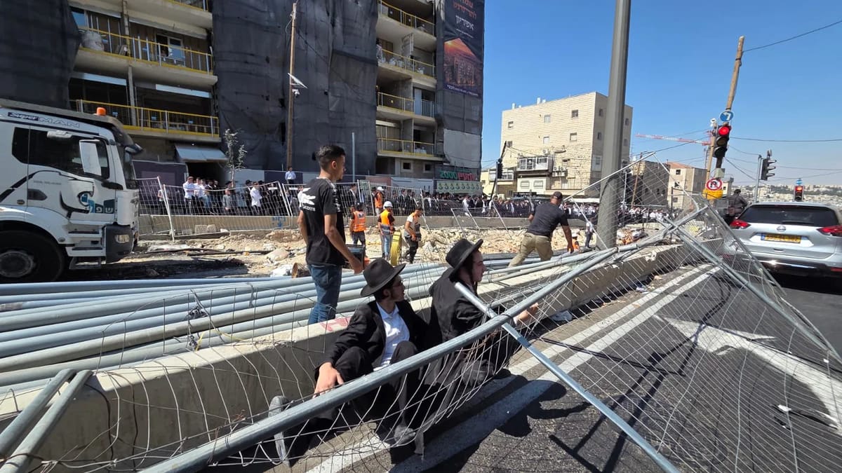 The Secular Jewish State: Jerusalem’s Light Rail Becomes a Front Line in a Broader Haredi Revolt